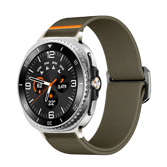 Correa elastica Samsung Galaxy Watch 8 Classic (verde militar)