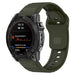 Correa silicona outdoor Garmin Instinct 3 - 50mm (verde militair)