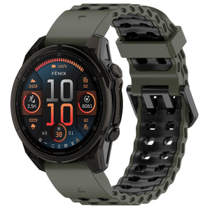 Amazfit T-Rex Ultra 2 Wave Sport Strap (Army Green/Black)