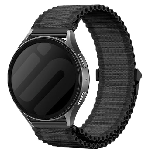 Correa nylon Outdoor Huawei Watch GT 7 Pro (negro)
