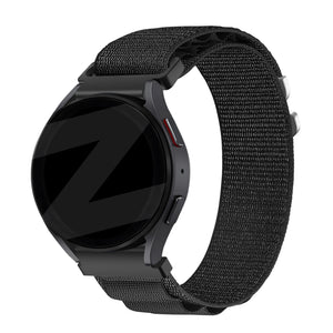Bandz Fossil Gen 6 - 44mm Alpine Nylon Strap (Black)