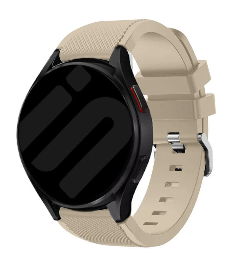 Correa silicona sarga Amazfit Bip U (Pro) (beige)