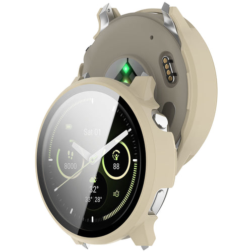 Funda dura con vidrio Garmin Venu 4 - 41mm (beige)