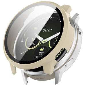 Funda dura con vidrio Garmin Venu 4 - 41mm (beige)