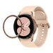 Samsung Galaxy Watch 4 40mm bisel anillo velocidad (oro cereza)