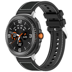 Correa nylon híbrida Samsung Galaxy Watch 8 Classic (negro)