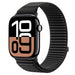 Correa nylon ondulada Apple Watch Ultra (negro)