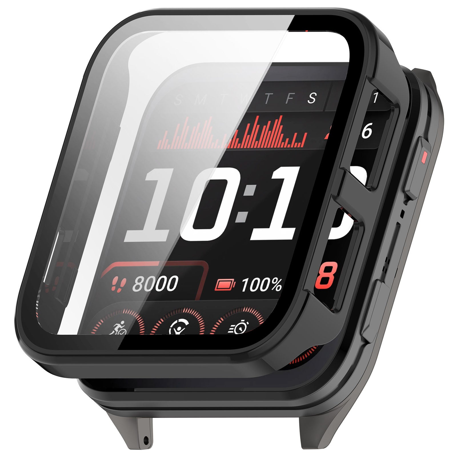 Garmin Venu X1 Hard Case with Glass (Black)
