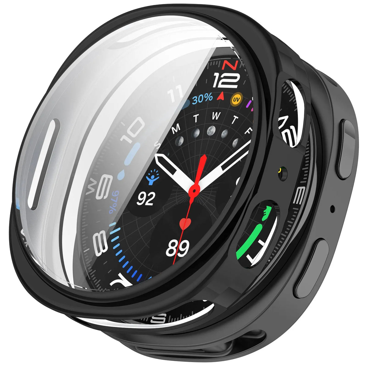 Funda TPU Samsung Galaxy Watch 8 / 9 - 44mm (negro)