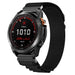 Correa Alpine Garmin Quatix 3 / 6x / 7x Solar (negro)