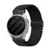 Correa trenzada con hebilla-P Garmin Forerunner 745 (negro con negro)