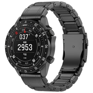 Correa titanio Premium Garmin Fenix 8 Pro - 51mm (negro)