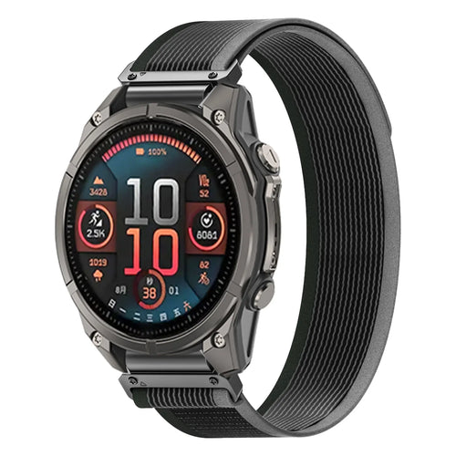 Correa trail loop premium Garmin Fenix 8 - 47mm (negro/verde)