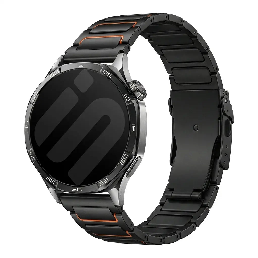 Suunto Nautic S Turtle Titanium Strap (Black/Orange)