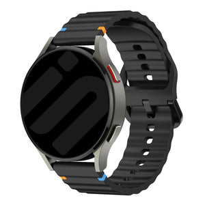 Xiaomi Amazfit GTS Wave Silicone Strap (Black)
