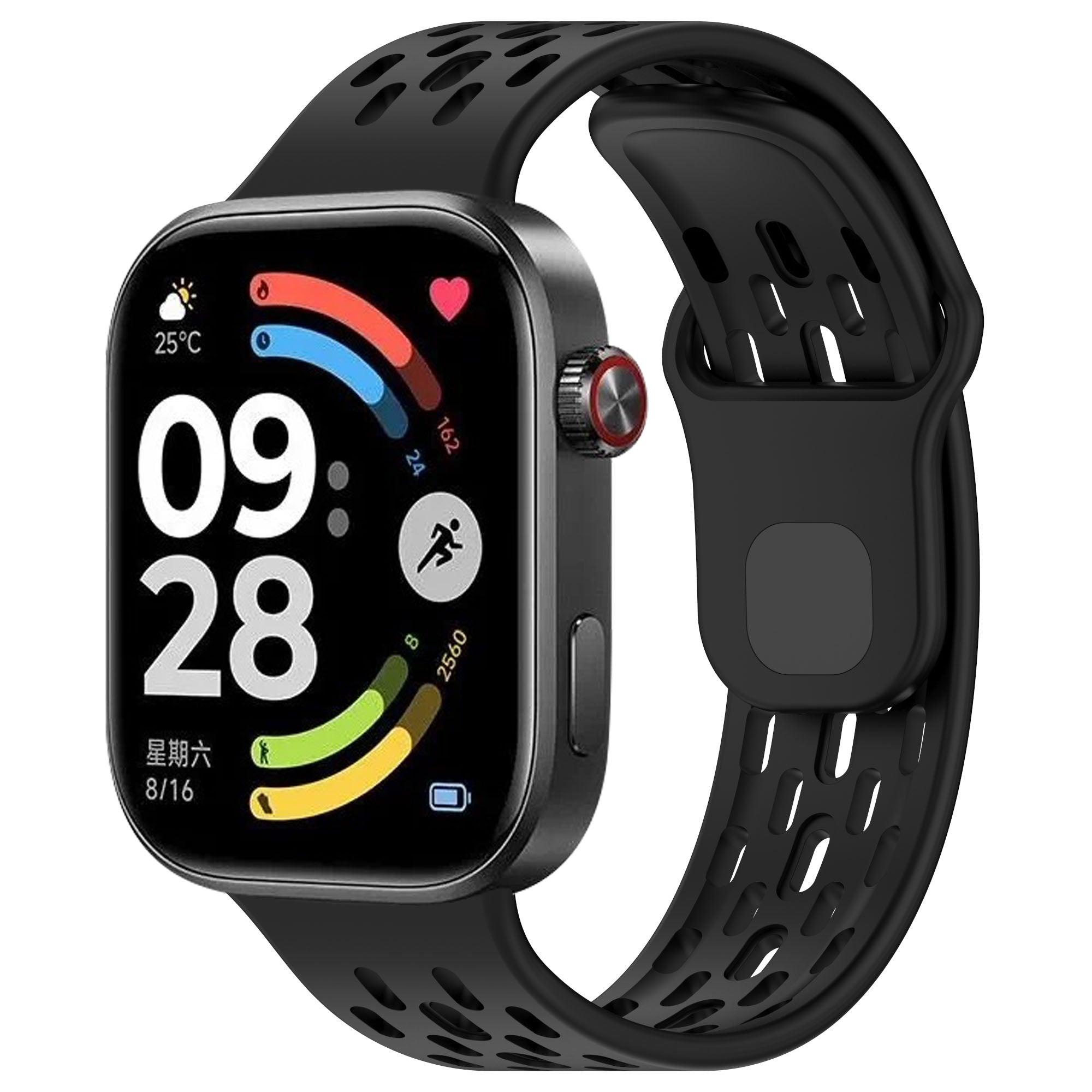 Correa air silicona Xiaomi Smart Band 10 Pro (negro)