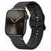 Correa silicona Wave Apple Watch (negra)
