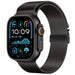 Correa Milanesa moderna Apple Watch (negro)