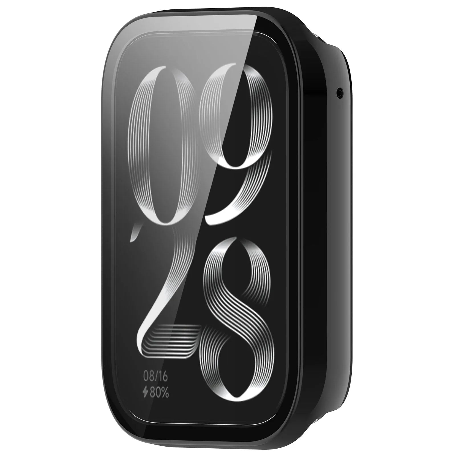 Xiaomi Smart Band 10 Pro cerámica Protector de pantalla de vidrio templado (negro)