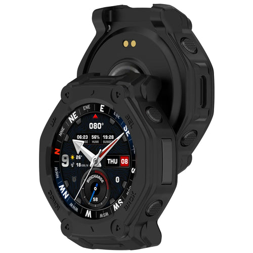 Funda TPU resistente Amazfit T-Rex 3 Pro - 44mm (negro)
