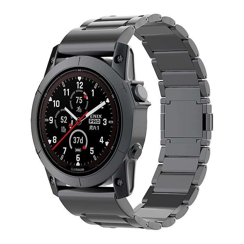 Garmin Instinct E - 45mm Magnetic Titanium Strap (Black)
