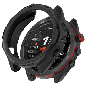 Funda resistente TPU Garmin Approach S70 - 47mm (negro)