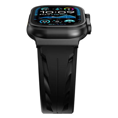 Apple Watch Race Silicone Strap (Black)