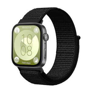 Correa nylon Huawei Watch Fit 3 (negro)