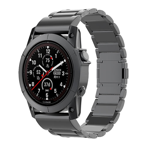 Garmin Approach S62 Magnetic Titanium Strap (Black)