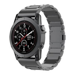 Correa titanio magnética Garmin Instinct 3 - 50mm (negra)