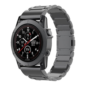 Correa titanio magnético Garmin Instinct 3 - 45mm (negro)