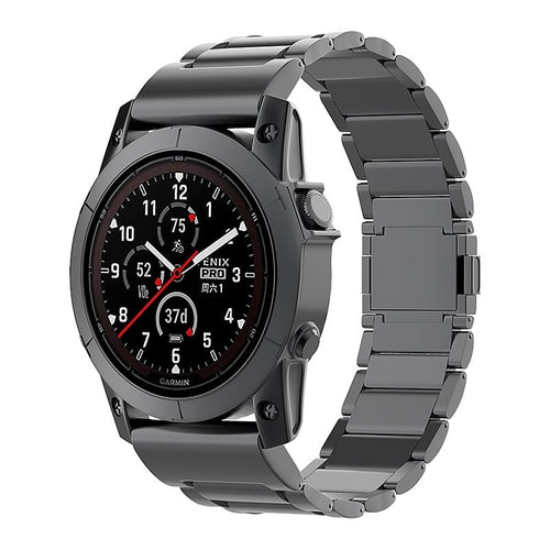 Correa titanio magnético Garmin Instinct 3 - 45mm (negro)