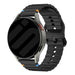 Coros Pace 2 Wave Silicone Strap (Black)