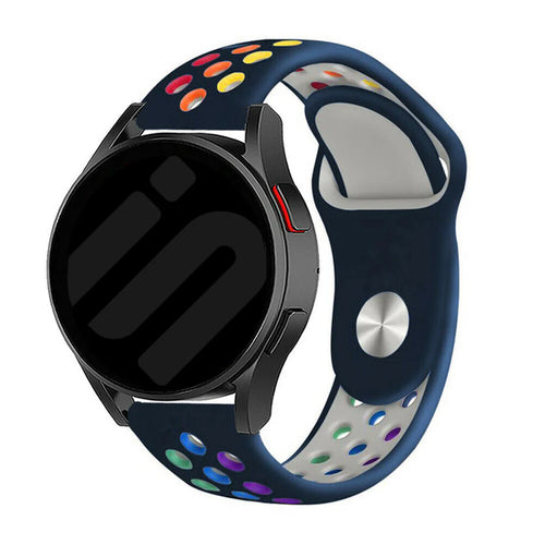 Amazfit Bip 5 Sport Strap (Dark Blue/Colourful)