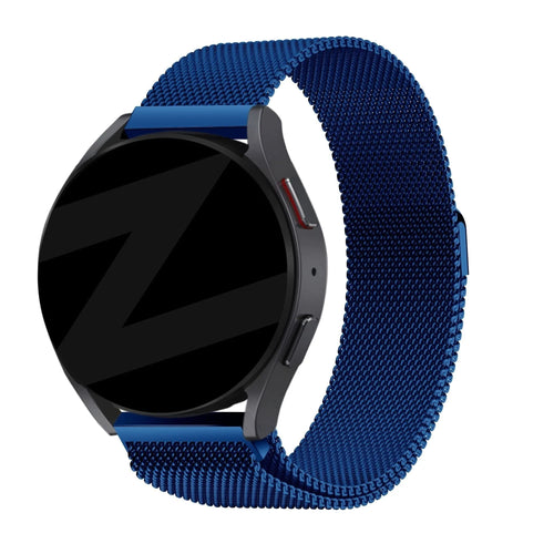 Bandz Coros Pace 2 Milanese Loop Strap (Blue)