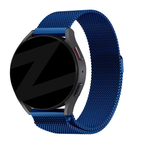 Bandz Garmin Venu SQ Milanese Loop Strap (Blue)