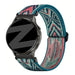 Bandz Correa nylon elástica Amazfit Cheetah 2 Pro (mezcla azul)