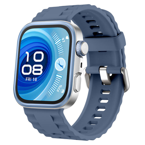 Correa silicona 'Classic' Huawei Watch 3 (Pro) (azul)
