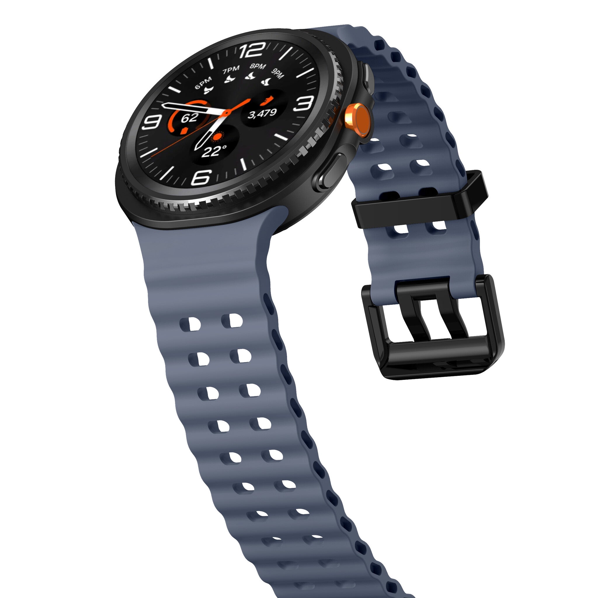 Correa Ocean Samsung Galaxy Watch 8 Classic (gris/azul)