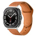 Correa cuero con cierre de presión Samsung Galaxy Watch Ultra 2 (marrón)
