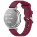 Correa silicona clásica Zenwatch Lily (rojo vino)