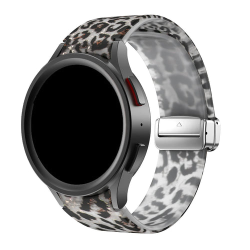 Luminous Leopard Samsung Galaxy Watch 5 44mm Magnetic Strap