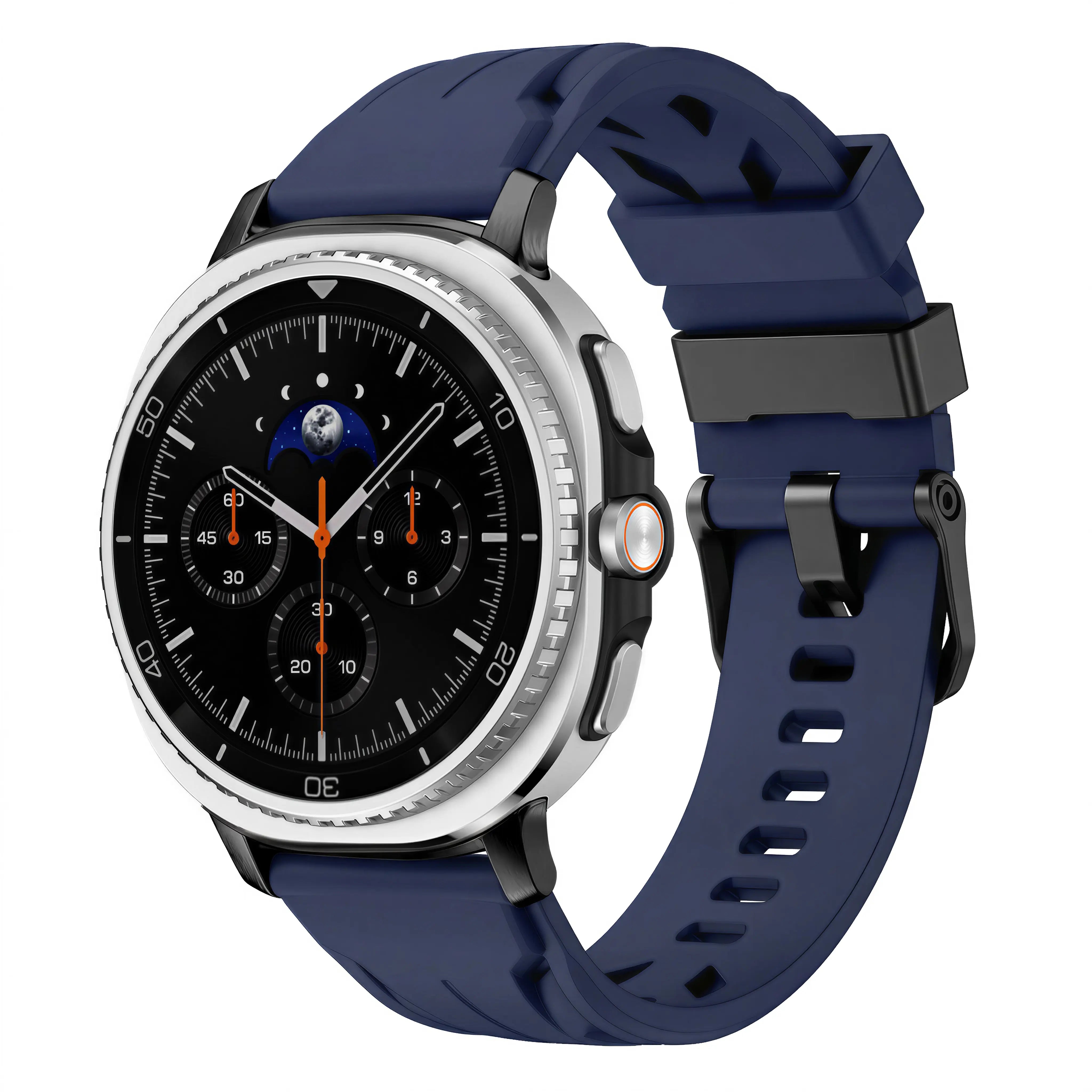 Correa silicona race Samsung Galaxy Watch 9 - 40mm (azul oscuro)