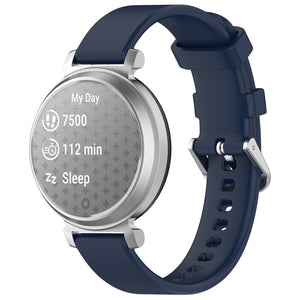 Correa silicona clásica Zenwatch Lily (azul oscuro)