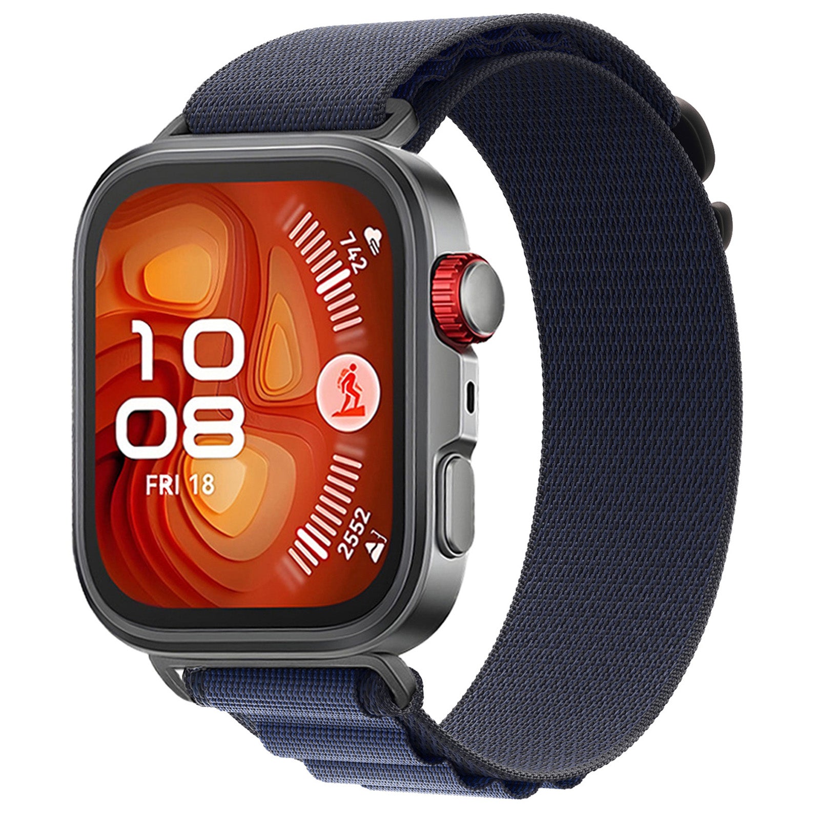 Correa Alpine nylon Huawei Watch Fit 5 Pro (azul oscuro)