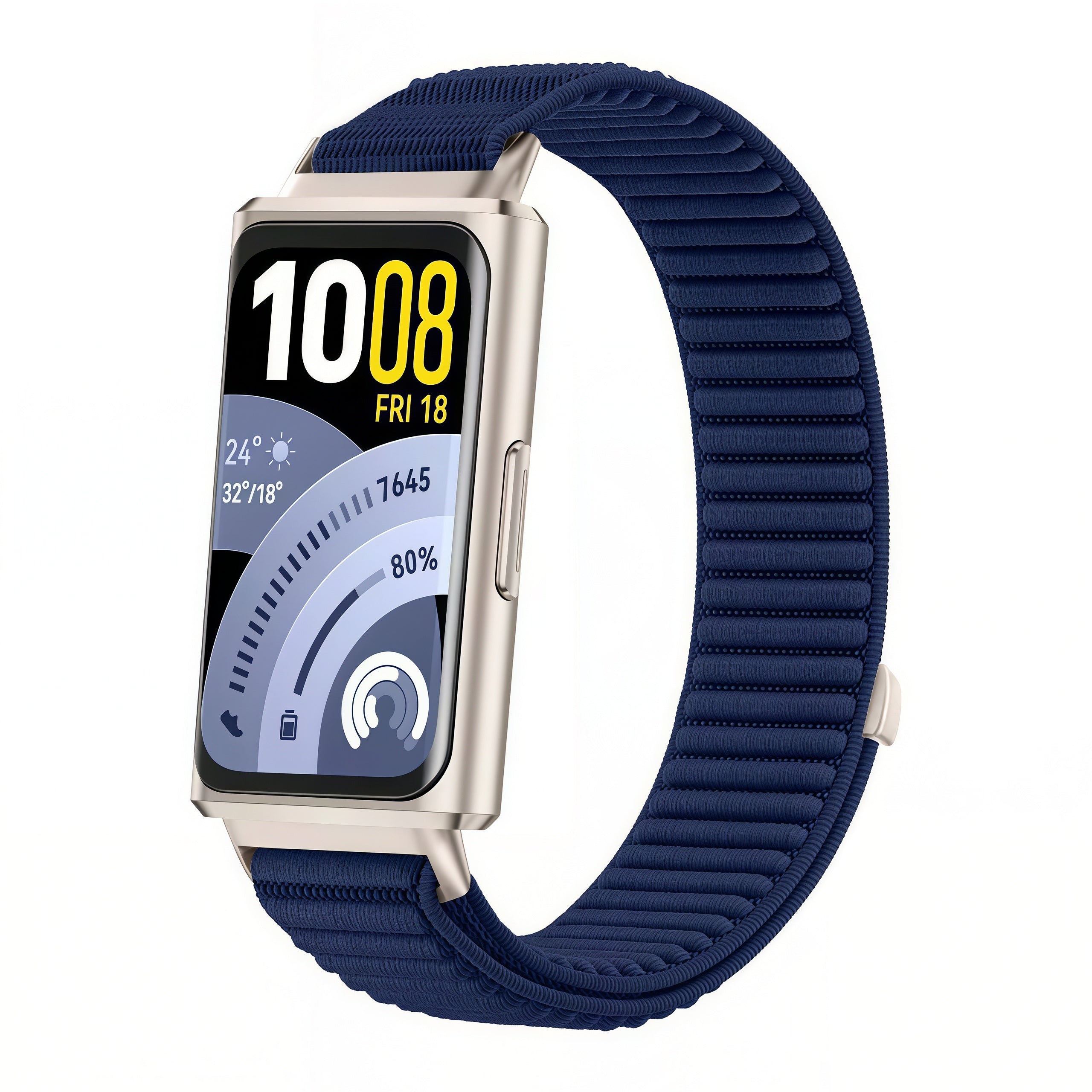 Huawei Band 11 Pro Wave Nylon Strap (Dark Blue)