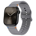 Correa ondulada Apple Watch Ultra (gris oscuro)