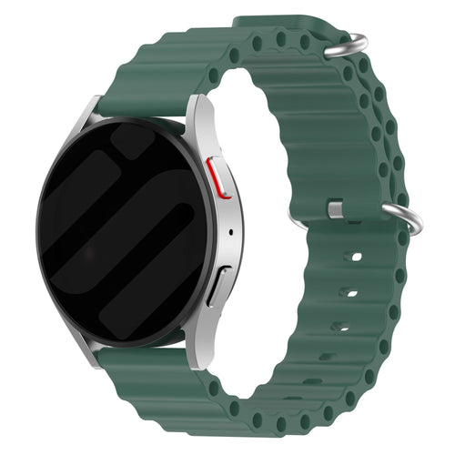 Correa Ocean Huawei Watch GT 5 46mm (verde oscuro)
