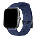 Amazfit GTS 3 Silicona Hexagons de correa (azul oscuro)