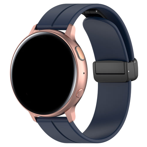 Correa silicona con hebilla Amazfit Bip U (Pro) (azul oscuro)